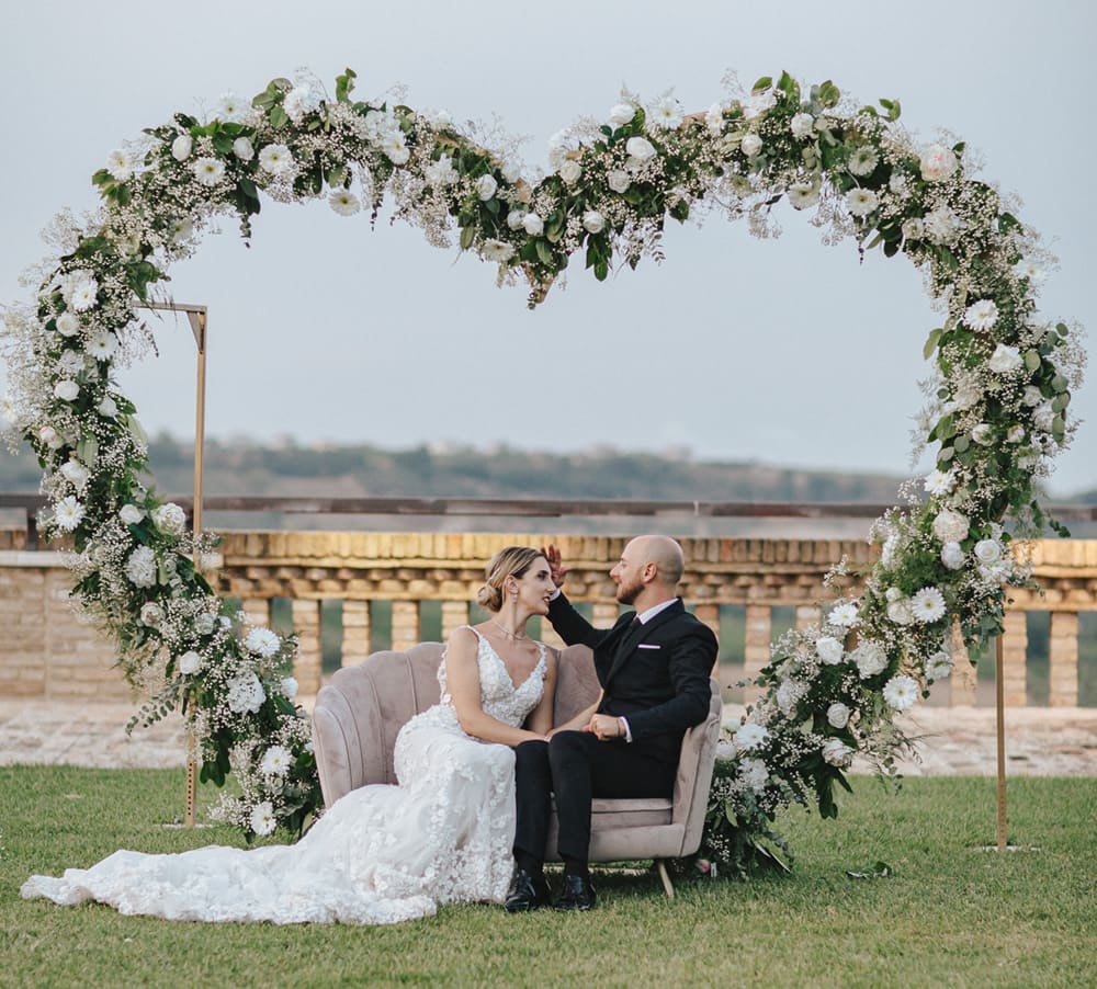 Allestimento floreale Wow per il matrimonio che racconti la storia e che sia unico e personalizzato